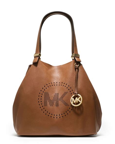 Michael Kors perforated handbags